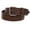 Brown, variant on 1 3/4" snap on Embossed Vintage Cowhide Thick Leather Casual Jean Belt