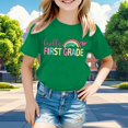 thumbnail image 4 of Boys & Girls Crew Neck Short Sleeve T-Shirts,Comfortable Breathable Casual Tops for Daily Back-to-School Outfits, 4 of 4