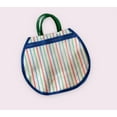 thumbnail image 4 of Circular Mexican Plastic Bag, Tote, Purse 14x13 in | Market Mercado Gift Bag | Reusable Plastic Bag, 4 of 15