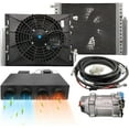 thumbnail image 2 of Aspligo 12V 10000BTU Universal Bajo Dash Kit de Aire Acondicionado, Ahorro de Energía Compresor de Desplazamiento Calefacción y Enfriamiento Unidad de CA para Coche, Furgoneta, RV, Camión, 2 of 9