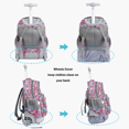 thumbnail image 4 of Seastig Rolling Backpack 16 Inch School College Travel Carry-on Backpack Boys Girls, 4 of 4