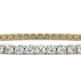 thumbnail image 2 of Diamond Tennis Bracelet | 12 Carat IGI Certified Lab Grown Diamond Bracelet Line 7" | 14K Yellow Gold | Darcy Round Tennis Bracelet | FG-VS1-VS2 Quality | Friendly Diamonds, 2 of 6