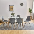 thumbnail image 1 of Heavenly Collection Grey Wood Chair SET OF 2, 1 of 7