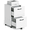 White, variant on JIOABL 2 Drawer Rolling File Cabinet with Lockable Wheels, Mobile Printer Stand with Storage, Black, 1 Set