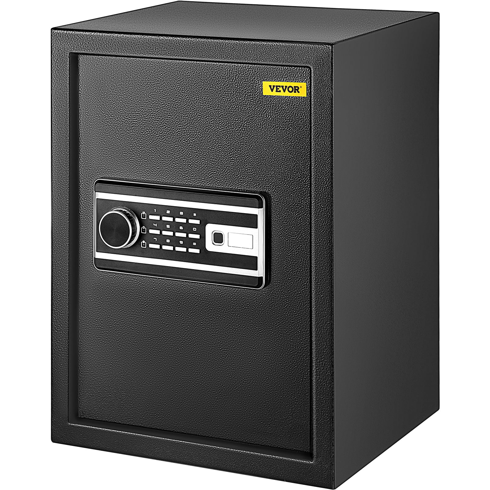 BENTISMbrand Security Safe 2.1 CU.FT Fingerprint Safe Box for Money W/ 2 Keys & Digital Keypad, Q235 Steel Safe Box for Storing Cash, Jewelry, Pistols, Documents in Home & Office & Hotel
