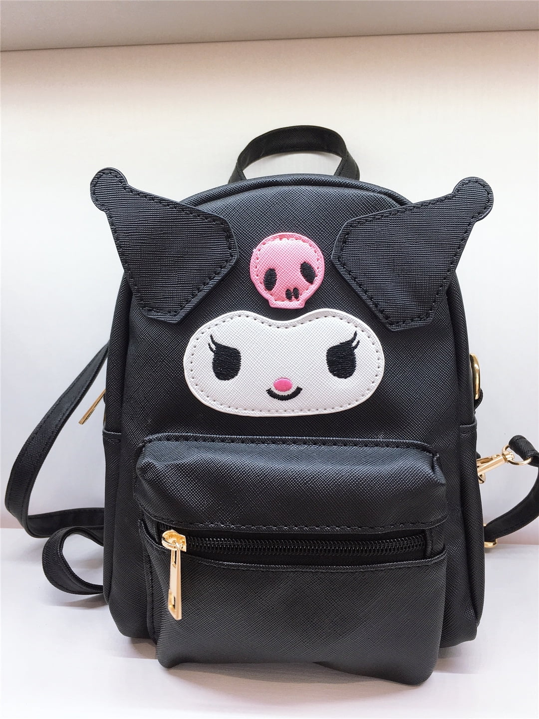 Cute Cambridge Messenger Black Bag Sanrio Kuromi Backpack Girls Shoulder Bag  new