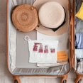 thumbnail image 4 of Unique Bargains Travel Container Set 5 PCS Rose Red, 4 of 5