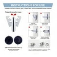 thumbnail image 6 of Portable Clothesline Retractable Suction Cup Design for Indoor Outdoor Balcony Use Durable and Space Saving Laundry Drying Solution for Apartments and Travel Topliu, 6 of 7