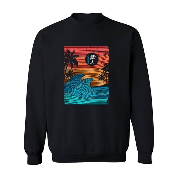 Surf Ca. Sweatshirt Men -Image by Shutterstock, Male Large