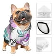 thumbnail image 3 of Daiia Eiffel Tower And Hearts Pets Wear Hoodies ,Pet Dog Clothes,Puppy Hoodies,Dog Hoodies Costumes Pet Sweaters-Size Name, 3 of 8