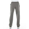 thumbnail image 2 of Gildan Mens Heavy Blend Open Bottom Sweatpants with Pockets, 2XL, 2XL, Graphite, 2 of 2
