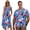 Black Palm Tree, variant on Couples Outfits Matching Sets Summer Short Sleeve Shirt for Men Size XL Sunset Glow Hawaiian Blouse Tops and Women's Tank Dress Irregular Hem Hawaiian Vacation Sundress