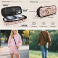 thumbnail image 7 of Bulopur Toddler Girls 17 Inch Backpack Set 4 Piece Pink Strawberry Hedgehog Print School Bookbag with Lunch Box, Water Bottle Holder and Pencil Case, 7 of 7