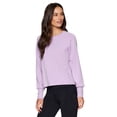thumbnail image 4 of RBX Active Women's Super Soft Lightweight Luxe Athleisure Sweatshirt, 4 of 5