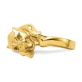 thumbnail image 3 of Solid 14k Yellow Gold Jungle Cat Ring Band Size 8, 3 of 5