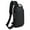 Black, variant on amagogo Oxford Cloth Chest Bag Crossbody Bag Backpack for Workout Traveling Climbing Gray Gold