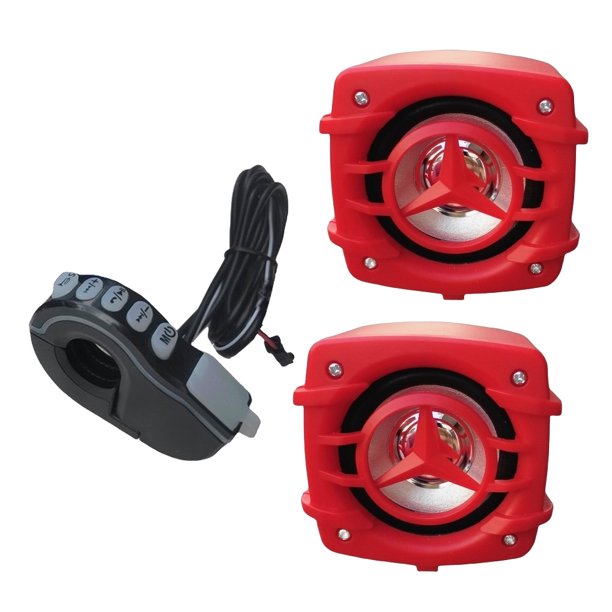 Altavoz de bicicleta eléctrica Compatible con Bluetooth, reproducción, sirena USB, bocina, carga de teléfono