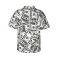 thumbnail image 3 of B0cdplkl9h Hawaiian Shirts For Men, Summer Short-Sleeve Relaxed-Fit Button-Down Shirts Xx-Large, 3 of 9