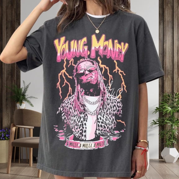 Lil Wayne Rap Inspired Vintage T-Shirt, Retro Hip Hop Graphic Tee
