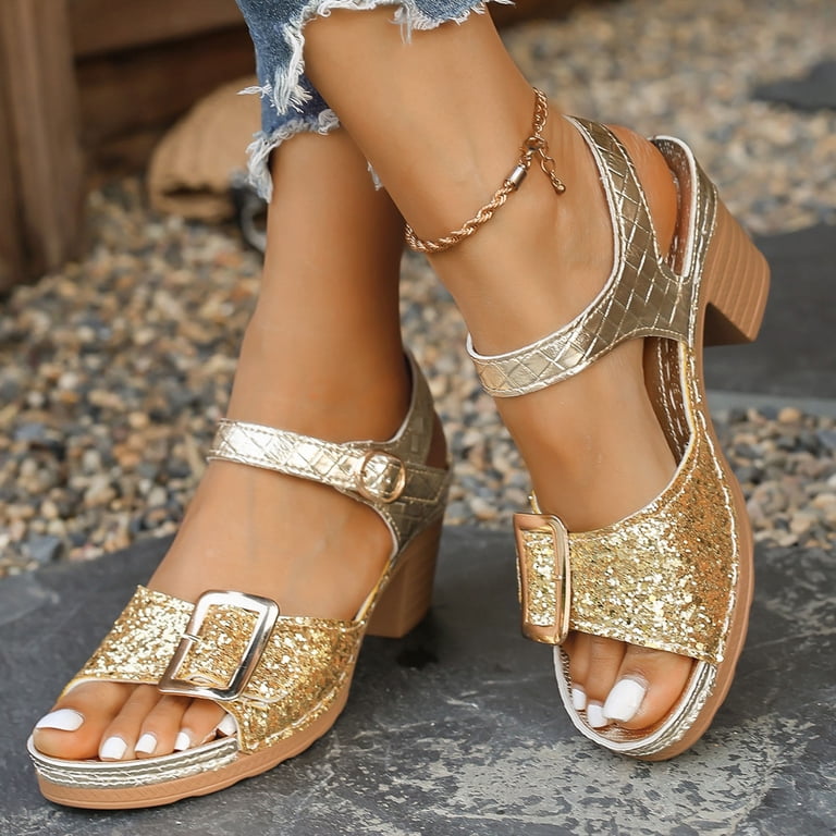 prom dress shoes gold Amazon.com | HI&HANN Men Gold Spikes Leather Shoes Men Dress Loafers Prom Smoking Slippers-6-Gold