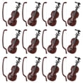 thumbnail image 2 of MasteelfCA 12 Sets Mini Violin Christmas Violin Model Desktop Instrument Adornment, 2 of 7