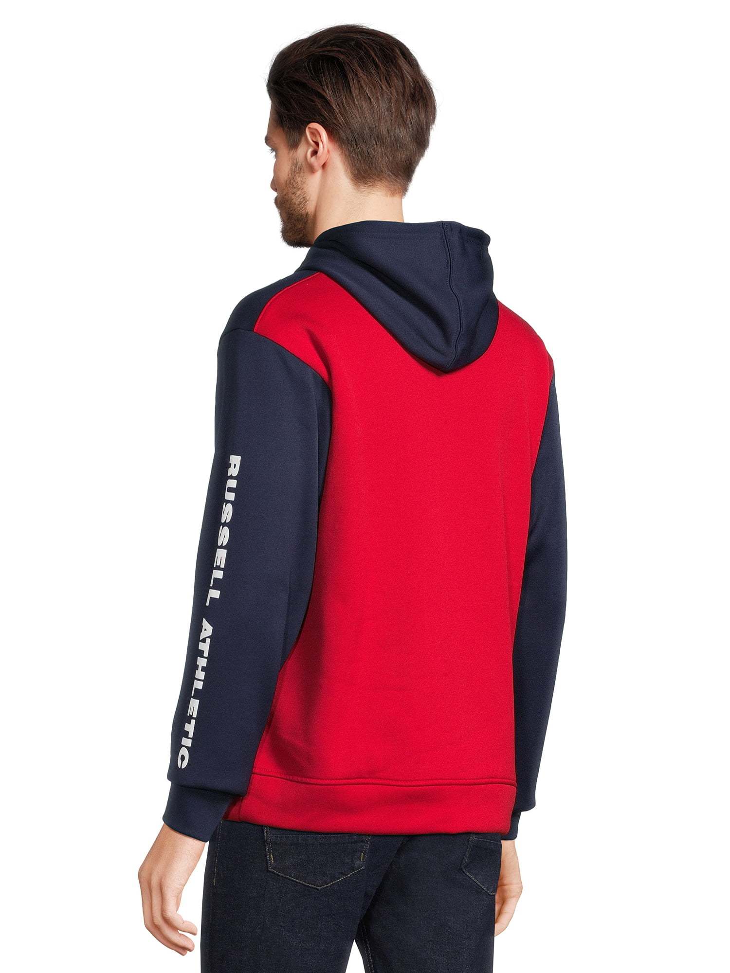 Russell Athletic Men's Colorblocked Fleece Hoodie, Sizes S-XL
