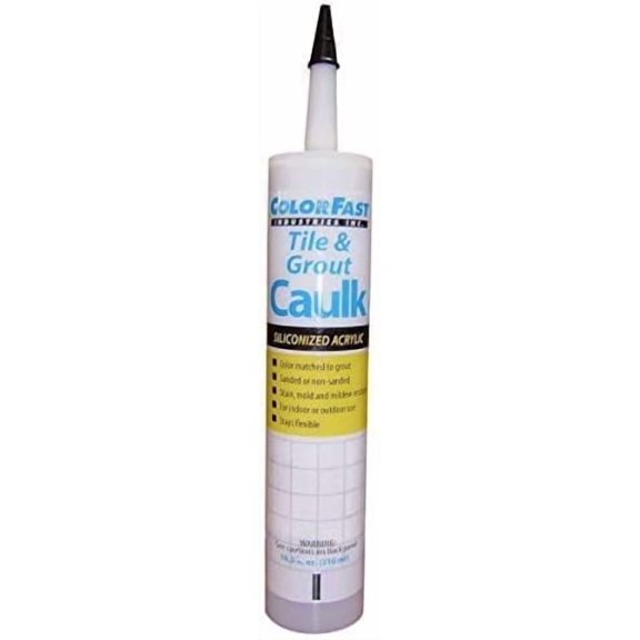 Colorfast Siliconized-Acrylic Caulking Non-Sanded TEC Colors - 10.3 fl oz