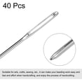 thumbnail image 3 of Unique Bargains Long Straight Sewing Needles Embroidery Beading Needles Stainless Steel 1.89 inch 40Pack, 3 of 5