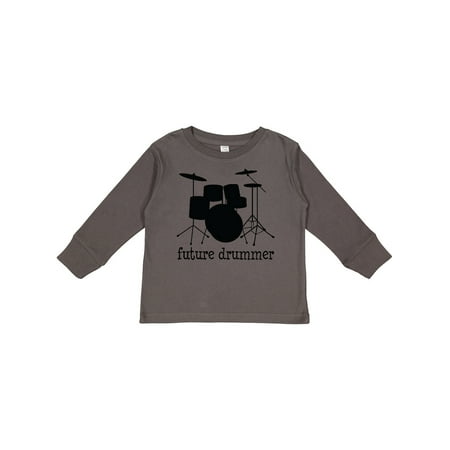 

Inktastic Future Drummer Gift Toddler Boy or Toddler Girl Long Sleeve T-Shirt