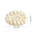 thumbnail image 3 of LKXOTTK Warming Pet Bed Pad Dog Cat Mat Thickened Insulated Warmer Blanket for Feral and Indoor Cats, 50x50cm, 3 of 6