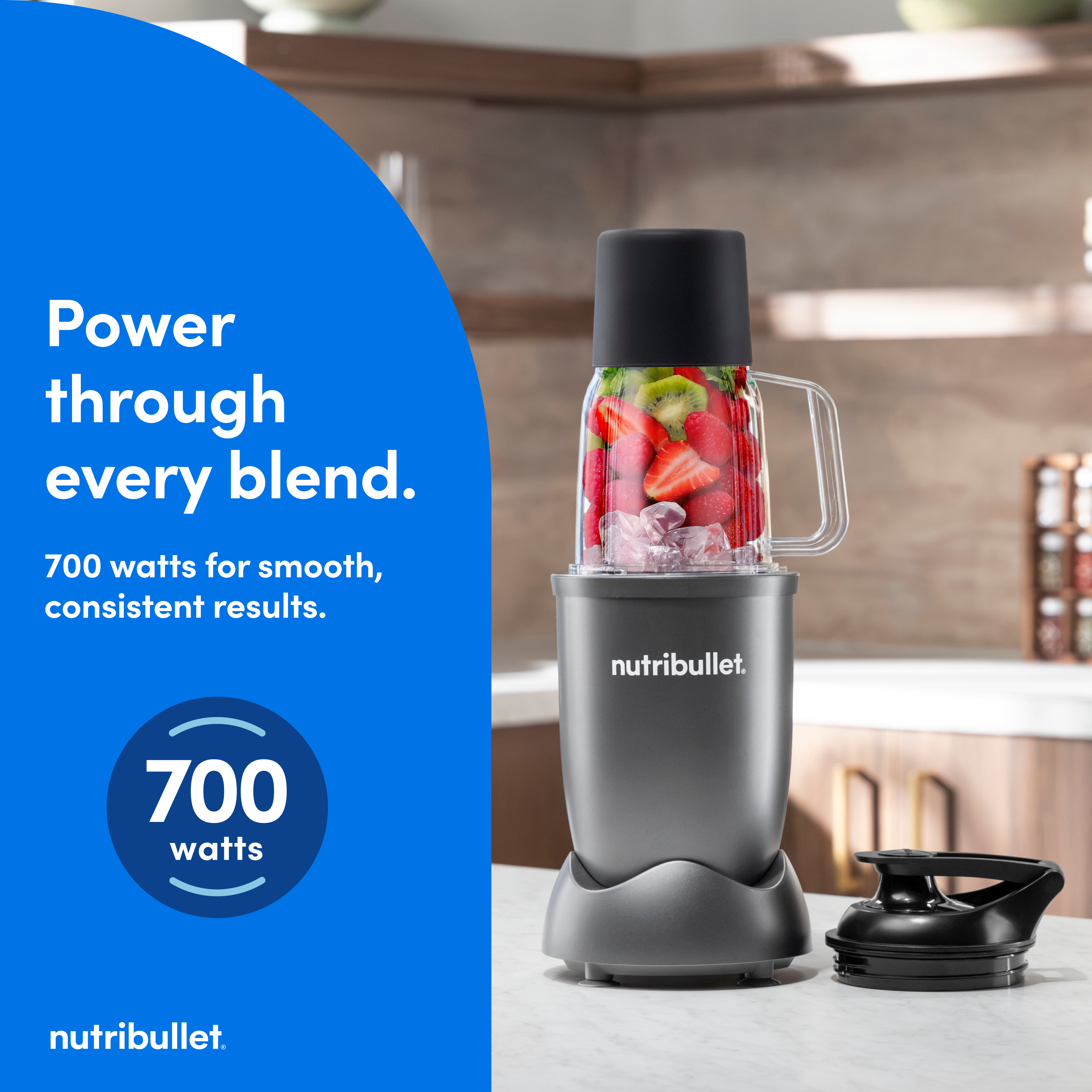 Nutribullet Personal Blender 700W Gunmetal Gray photo 2