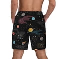 thumbnail image 4 of Goofa Galaxy Printed Men's Swim Trunks Board Shorts Quick Dry Mens Swimming Trunks with Compression Liner,Breathable Fit Hawaii Beach Shorts-Small, 4 of 9