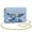 Butterfly Musical Notes Print Blue, variant on SCRAWLGOD Fur Cow Print Black White Small Crossbody Bags for Women Trendy, Pu Leather Lightweight Cell Phone Crossbody Wallet Purses with Detachable Chain