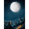 thumbnail image 1 of Boule de Laine comme Lune - Peinture Diamant DIY, 1 of 6