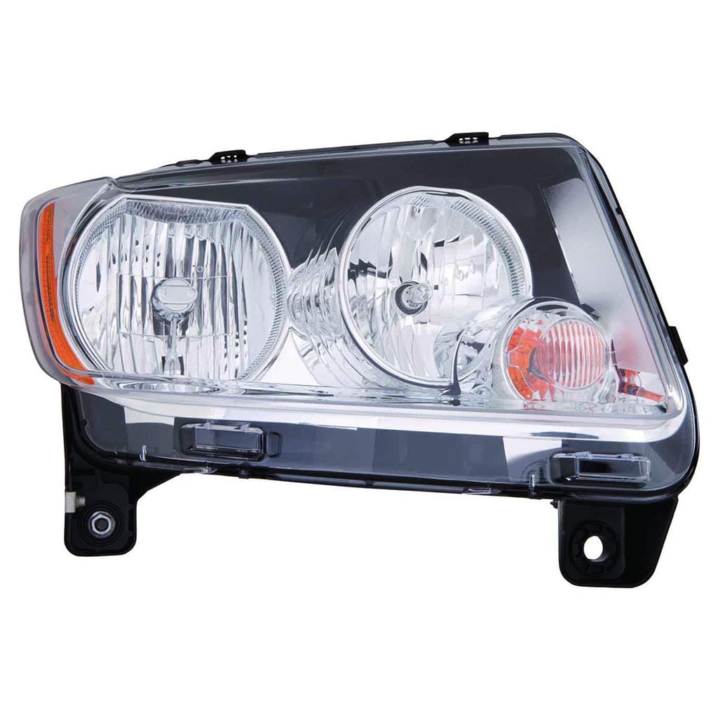 CarLights360 For 2011 2012 2013 JEEP COMPASS Head Light Assembly