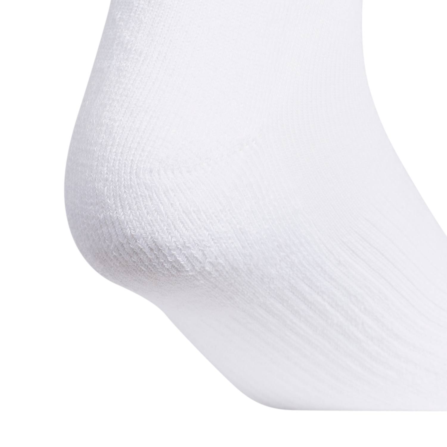 Adidas Women's Athletic Compression Quarter Socks 6-Pack Black photo 4