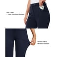 thumbnail image 2 of Dateplus Womens Stretchy Pants High Waisted Straight Leg Work Slacks Wrinkle-free Trousers, 2 of 6