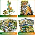 thumbnail image 2 of Rompecabezas de 1000 piezas de animales salvajes, juego de rompecabezas de 1000 piezas, rompecabezas decorativo para el hogar, 2 of 5