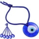 thumbnail image 4 of 6 unids turco malvado ojo colgantes decoraciones azules colgantes de vidrio ojo de gancho adornos, 4 of 7