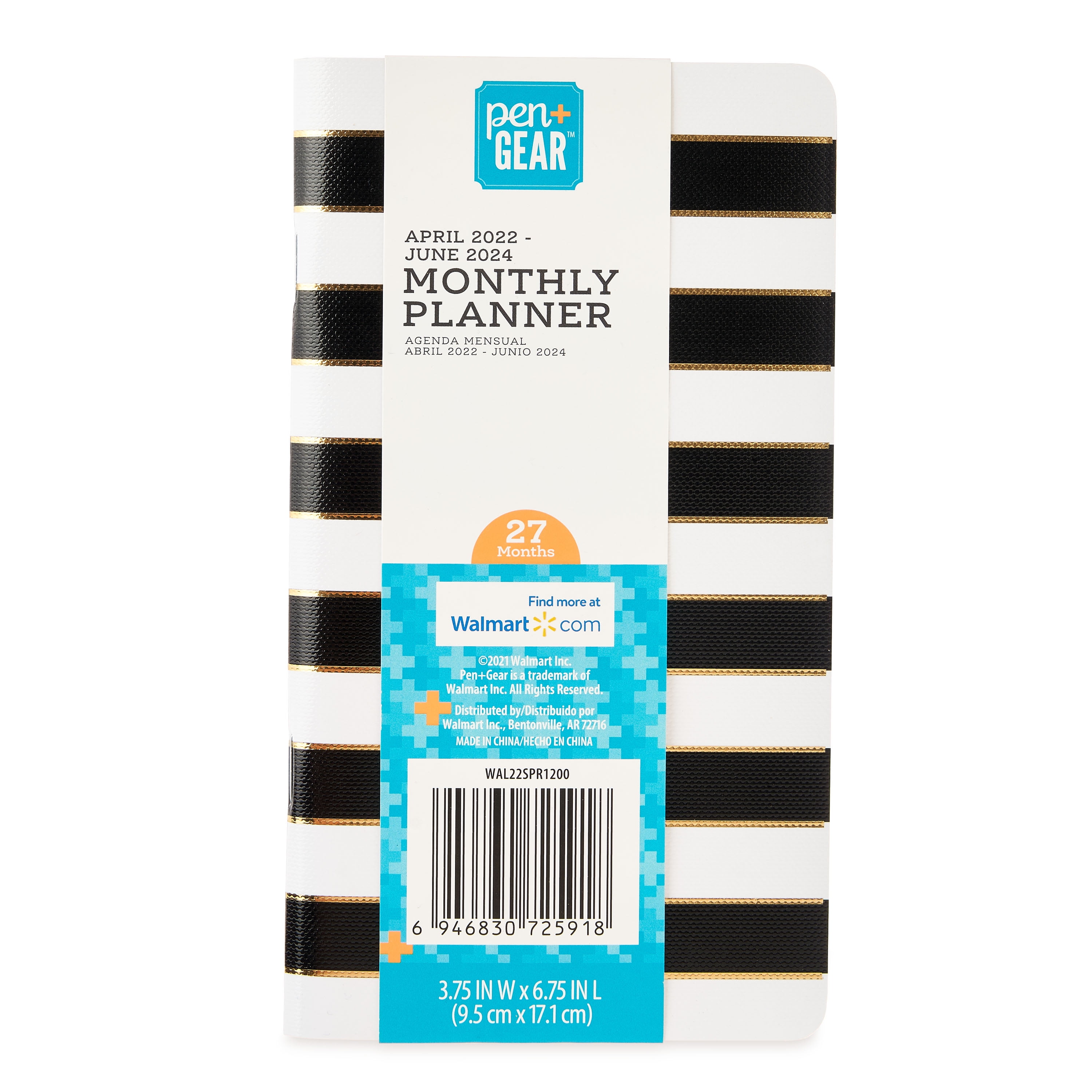 Pen+Gear 27-Month Pocket Planner, April 2022-June 2024