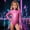 F-413Pink, variant on ZHOGXU Kids Toddler Girls Romper Long Sleeve High Neck Solid Color Back Zip Comfortable Slim Fit Jumpsuit For Dance Gymnastics Stage Performance,Black,7-8 Years