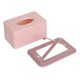 thumbnail image 2 of Dispensador de caja de pañuelos transparente para pañuelos faciales, servilletas y toallitas para secadora. Funda perfecta para baño, escritorios, encimeras, tocador, dormitorio, mesitas de, 2 of 5