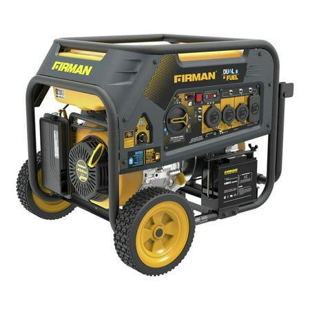 FIRMAN H07552 9400 / 7500 Watts Hybrid Dual Fuel Generator