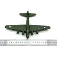 thumbnail image 6 of B-17 Bomber 1/144 Scale Diecast Display Model Fighter Military Aircraft Model with Stand for Collection Gift, 6 of 12