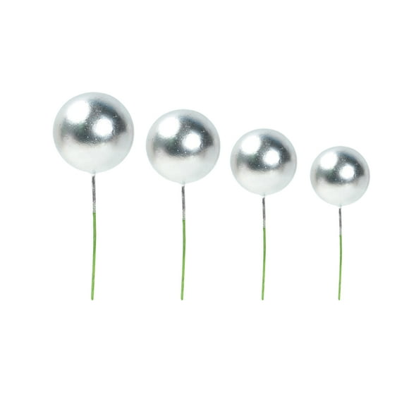 UPGRATOR 20 Pcs Fournitures de Décoration de Gâteaux avec Garnitures de Couleurs Assorties