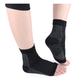 thumbnail image 3 of Set 3 Pares De Calcetines Bloosom  Para Neuropatía, Compresión Negro S/M, 3 of 4