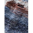 thumbnail image 4 of Men's retro oil painting style casual knitted vest, V-neck sleeveless asymmetrical striped sweater vest, 4 of 6