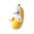 thumbnail image 2 of Cute Banana Interactive Plush Musical Toy, Touch Sensitive Fruit Stuffed Piano Toy, Multiplayer Educational Sensory Play Toy, 2 of 5