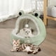 thumbnail image 5 of Cama para gatos Yuyangstore cueva semicerrada nido Verde S, 5 of 8