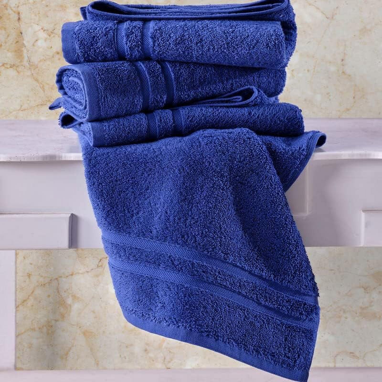 Linen & Cotton White Stripe Hand Towels — Flotsam + Fork